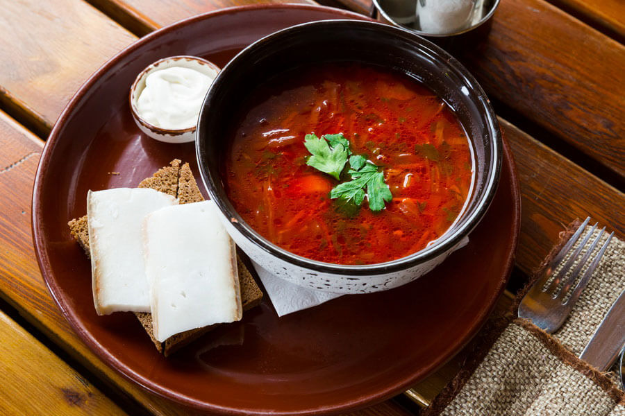 Moscow food